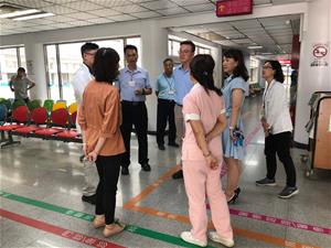 王敬豪董事、林紀瑄家祕書對於附院的兒青心理衛生規劃發展進行了解