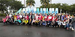 在大鵬灣國家風景區大合照